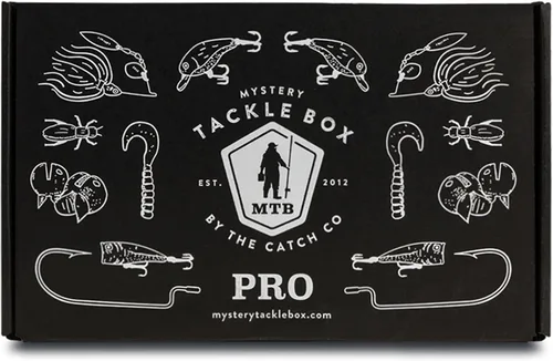 Catch Co Mystery Tackle Box PRO Bass Fishing Kit | Freshwater Largemouth and Smallmouth Bass Lures