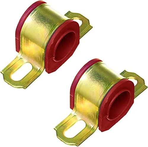 Miniatura 2 de 4 piezas de soporte de barra estabilizadora delantera + kit de buje rojo código se adapta a modelos seleccionados Blazer, Silverado 2500 HD