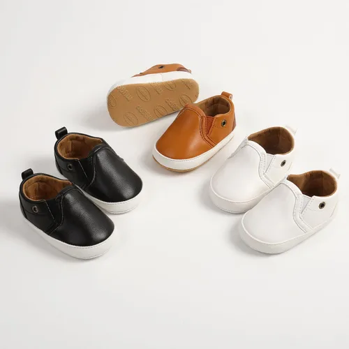 Miniatura 3 de Zapatos para bebés niños y niñas, suela suave, mocasines Oxford, zapatos de cuna para recién nacidos, antideslizantes, para uniforme de boda