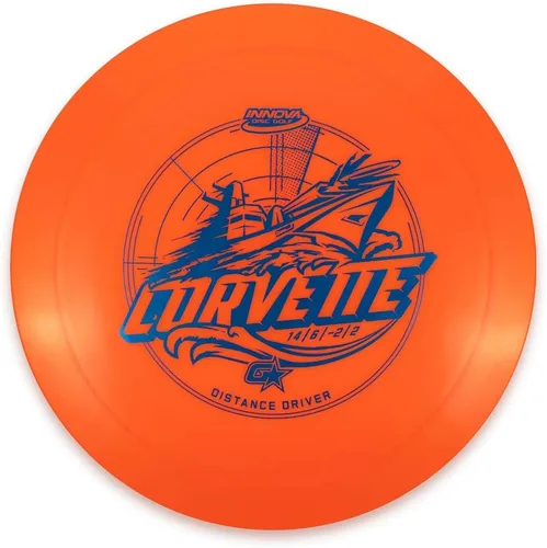 Disco de golf Innova GStar Corvette Distancia Driver [los colores pueden variar]