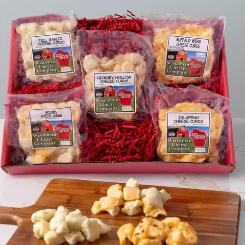 Miniatura 9 de Wisconsin Cheese Company - Caja de regalo de palitos de carne y cuajada de queso de Wisconsin - 100% queso famoso y fresco de Wisconsin y palitos