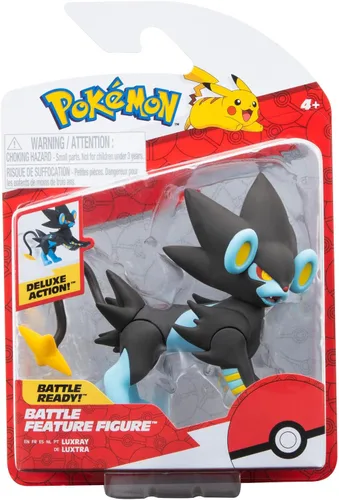 Miniatura 2 de Pokémon Cuenta con figura de batalla Decidueye de 4.5 pulgadas con lanzador de flechas
