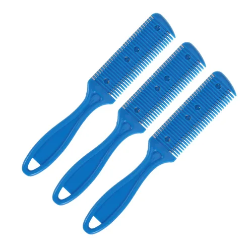 FOMIYES 3 unids para mujeres damas maquinilla de afeitar profesional recortadora maquinilla de afeitar peine modelador maquinilla de afeitar doble