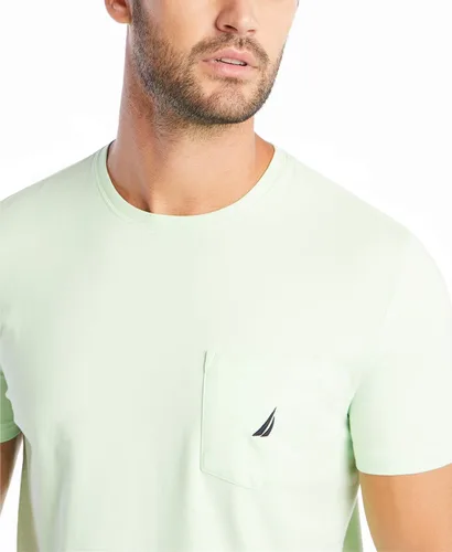 Miniatura 4 de Nautica Camiseta de manga corta con cuello redondo y bolsillo para hombre