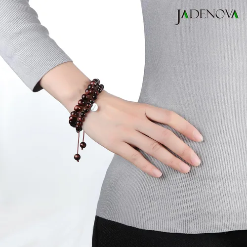 Miniatura 5 de JADENOVA - Brazalete de piedras de yoga para parejas