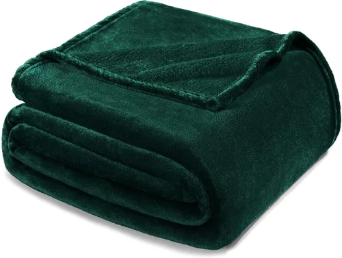 Miniatura 19 de Exclusivo Mezcla Manta de vellón para sofá, cama, súper suave y cálida, para uso en todas las estaciones, acogedora, afelpada, ligera, azul hielo