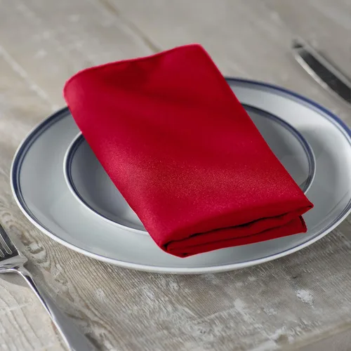 Miniatura 97 de LA Linen Paquete de 10 servilletas de popelina de poli, servilletas de tela suave, servilletas lavables y reutilizables, servilletas de mesa