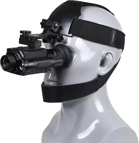 Gafas digitales de visión nocturna de 950 Nm, monocular montado en el casco con pantalla AMOLED HD de 1.4 pulgadas para camping, caza y seguridad,