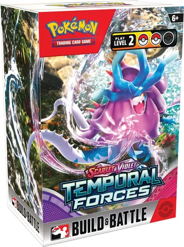 Miniatura 2 de Pokémon TCG: Escarlata y Violeta: Fuerzas Temporales: Caja de Construcción y Batalla