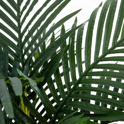 Miniatura 7 de Palmera de areca artificial de caña de oro Nearly Natural
