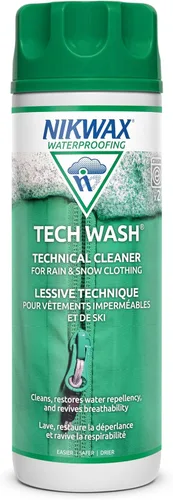 Miniatura 8 de Nikwax Tech Wash 169 fl. oz., Limpiador técnico para chaquetas y ropa de abrigo, restaura la impermeabilización en equipos de lluvia, esquí y nieve