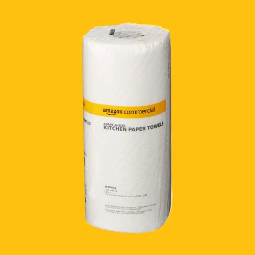 Miniatura 5 de AmazonCommercial Toallas de papel de cocina blancas de 2 capas Adapt-a-Size (SOFI-056) A granel Adapt-a-size Envueltas individualmente