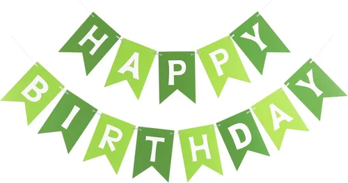 Miniatura 13 de Cartel azul de feliz cumpleaños, pancarta de feliz cumpleaños, guirnalda para baby shower, revelación de género, suministros de fiesta para niños