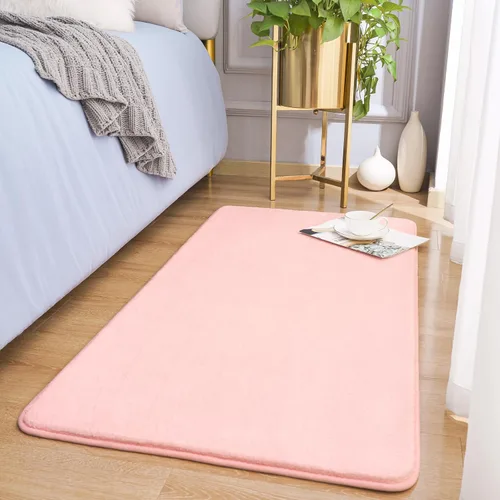 Miniatura 53 de Amearea Alfombras Modernas de Área para Dormitorio Sala de Estar, 4x6 Pies Gris Alfombra de Espuma Viscoelástica Engrosada, Alfombras Mullidas