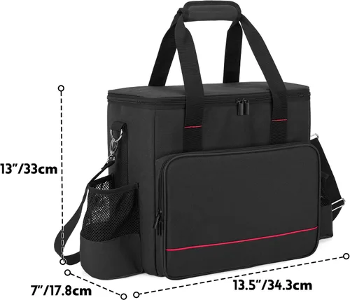 Miniatura 6 de samdew Bolsa de transporte portátil para calentador compatible con Mr. Heater MH9BX, Buddy Propano Heater Funda de transporte con bolsillos y asas