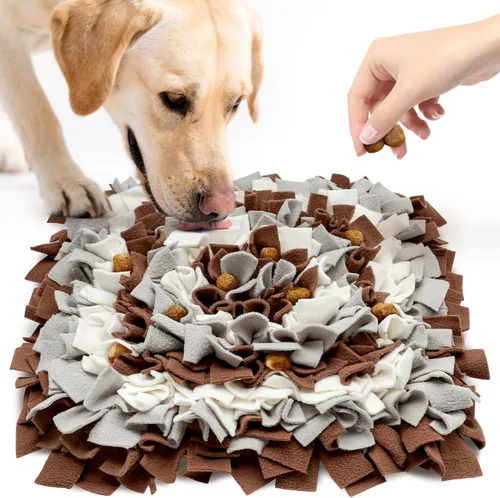 LIVEKEY Alfombrilla de Olfato para Perros, Alfombrilla de Alimentación Canina, Alfombrillas de Entrenamiento de Nariz para Instinto de Forrajeo,