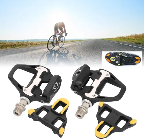 Miniatura 5 de Pedales SPD, pedales de bicicleta de carretera, pedales de bicicleta, juego de tacos de ciclismo, pedales de autobloqueo SPDSL para bicicleta