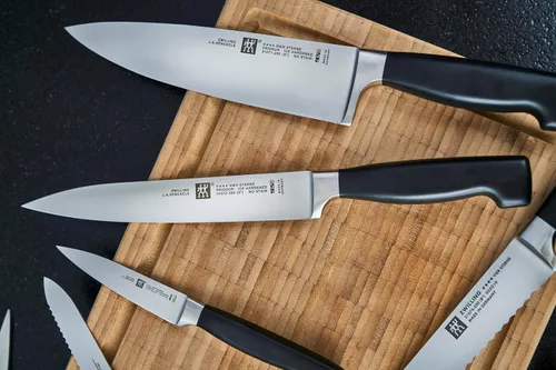 Miniatura 4 de Zwilling J. A. Henckels - Juego de cuchillos de acero inoxidable Plateado/Negro