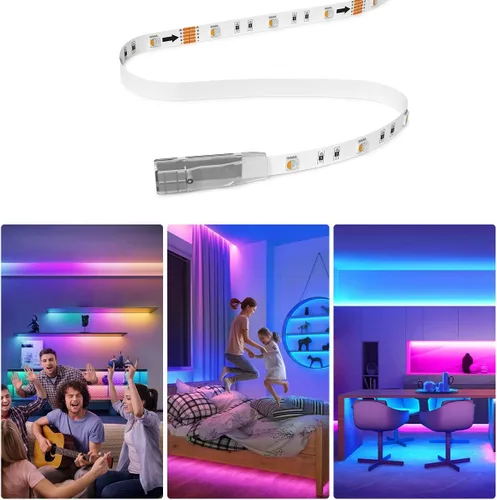 Miniatura 2 de MY BEAUTY LIGHT Tira de luz LED RGBW de 12V 1.64FT con receptor