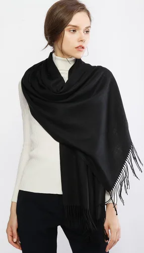 Miniatura 4 de RIIQIICHY - Bufanda y chal tipo pashmina para mujer, accesorio para vestido de noche, dama de honor, boda, novia, bufandas largas, grandes y cálidas