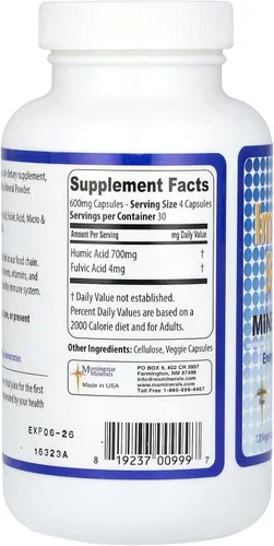 Miniatura 2 de Morningstar Minerals Immune Boost 77, 120 cápsulas vegetales