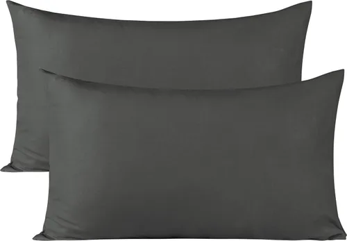 Miniatura 21 de Funda de almohada de lujo para niños pequeños de 12 x 16 pulgadas, 100% algodón egipcio de 800 hilos, funda de almohada suave y pequeña