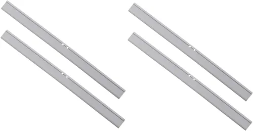Miniatura 10 de Zerodeko Limpiaparabrisas Home 2pcs Reemplazo de la tira del limpiaparabrisas de cristal para la limpieza del hogar