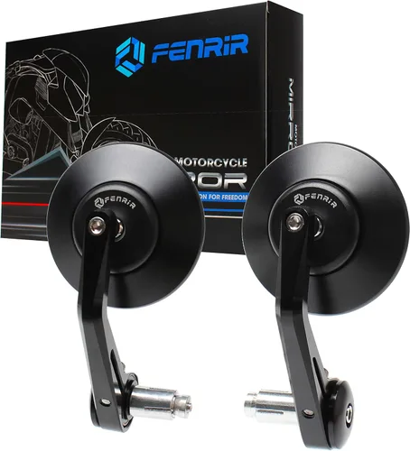 Miniatura 2 de FENRIR Espejo de motocicleta con adaptador para Z900RS Z650RS Vulcan S Eliminator ZRX1100 ZRX1200 Z400 Z500 Z750 Z800 Z900 Z1000 ZH2 Ninja400