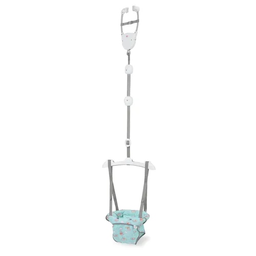 Miniatura 12 de Mecedora de puerta para bebé Bright Starts Bounce 'n Spring, de lujo, color azul
