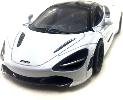 Miniatura 12 de KiNSMART McLaren 720s 5 pulgadas 1:36 escala de metal fundido a presión modelo de juguete súper deportivo (4 juegos)