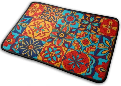 Miniatura 12 de Alfombras de baño suaves y antideslizantes, herramientas de peluquería y peluquería, tapete absorbente para puerta de entrada exterior, tapete