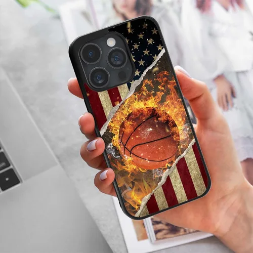 Miniatura 5 de Fundas deportivas para teléfono, diseño retro de bandera contra fuego para iPhone 6 7 8 11 12 13 14 15 16 17 Pro Max Plus Mini Xr Xs para Samsung