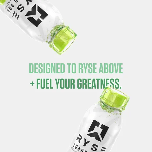 Miniatura 6 de RYSE Loaded - Baja Cooler - Bebida para antes del entrenamiento, sin azúcar, suplemento energético listo para beber con 325 mg de cafeína, citrulina