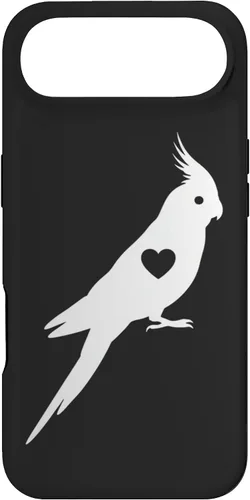 Miniatura 26 de Bird Cockatiel Heart Silhouette, Proud Bird Parent Case for iPhone XR