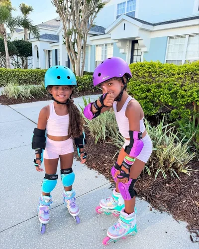 Miniatura 7 de Nattork Patines en Línea para Niñas y Niños, 4 Tallas Ajustables Patines Butterfly Blades con Todas las Ruedas Iluminadas - Regalo de Cumpleaños