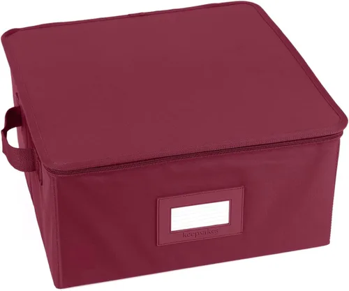 Miniatura 71 de Covermates Keepsakes - Juego de cajas de almacenamiento con cierre de cremallera, paquete de 3 cubos organizadores de poliéster resistente, diseño