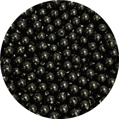 Miniatura 56 de Perlas de cuentas, 4000 piezas de cuentas de perlas de 3 mm redondas para llaveros, pulseras, collares, llaveros, joyería, manualidades, decoración
