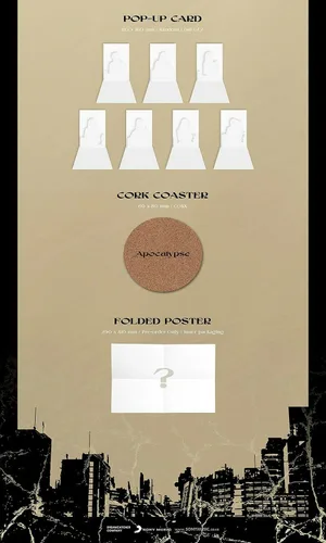 Miniatura 4 de DREAM CATCHER APOCALYPSE : SAVE US 2nd Album S VER. Incl. PRE-ORDER ITEM+Photo Book+7 Hologram Post Card +3 Photo Card+Pop-up Card+Cork