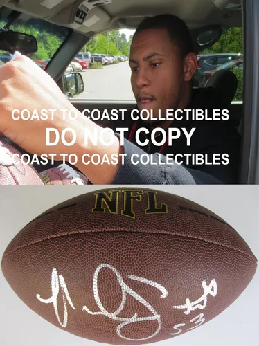 Miniatura 2 de Malcolm SmithSeattle Seahawks SB MVP signed autographed NFL Football COA Proof Photo