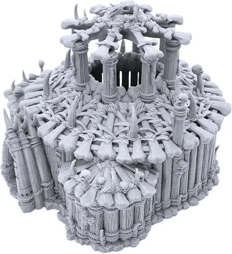 Miniatura 5 de The Witch Temple by Printable Scenery, 3D Impreso RPG Scenery y Wargame Terrain 1.102 in Miniaturas