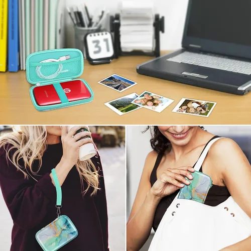 Miniatura 7 de Fintie Funda para impresora Fujifilm Instax Mini Link 3/Link 2, HP Sprocket Select/Plus, Canon Ivy CLIQ 2/CLIQ+2 Impresora de cámara instantánea