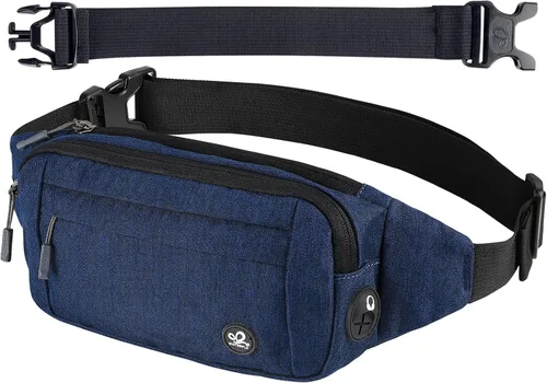 Miniatura 13 de WATERFLY Riñonera de Cintura: Bolso Pequeño de Cadera, Riñonera, Bolso de Fanny, Paquete de Fanny, Riñonera, Bolso de Cintura, Riñonera, Bolso