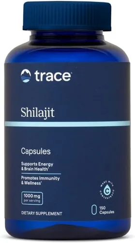 Trace Minerals Shilajit Cápsulas - Suplemento Shilajit para el bienestar diario - Apoyo a la inmunidad - Energía, salud cerebral y apoyo a la