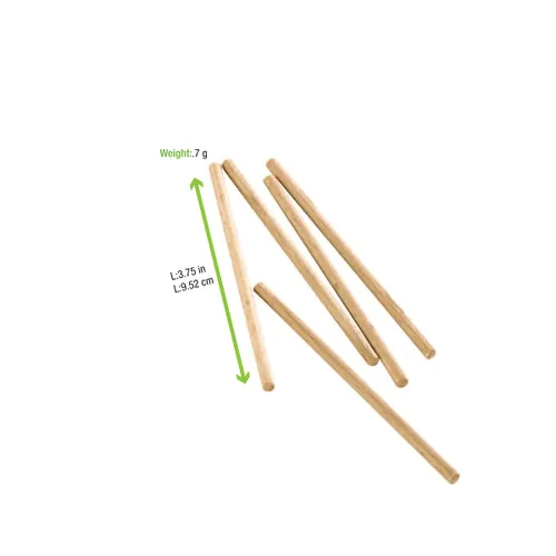 Miniatura 3 de PacknWood - 210 PALITO - Palitos de madera para pastel - Palitos de paletas para alimentos - Palitos de helado de madera - Palitos de madera