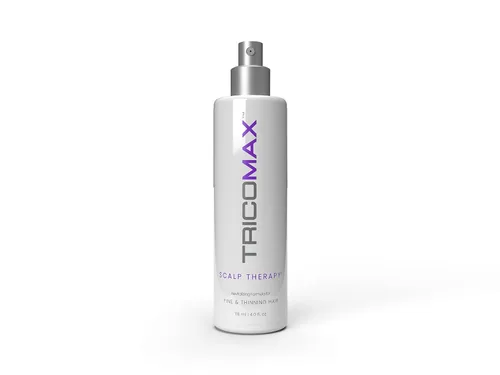 Tricomax Terapia del cuero cabelludo: Estimulante y espesante del crecimiento del cabello con vitamina E para reducir la inflamación - 4.0 fl oz/4 oz
