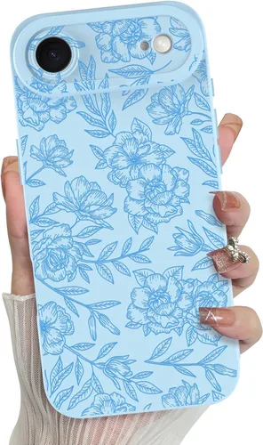 Miniatura 44 de MZELQ para iPhone 12 Pro Max, Funda de silicona con patrón floral de flores y girasoles, rosa, lindo, protección de cámara, funda suave y delgada