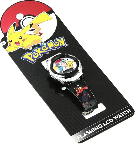 Miniatura 3 de Accutime - Reloj digital de cuarzo con pantalla LCD y diseño de Pokémon para niños niñas y adultos para todas las edades