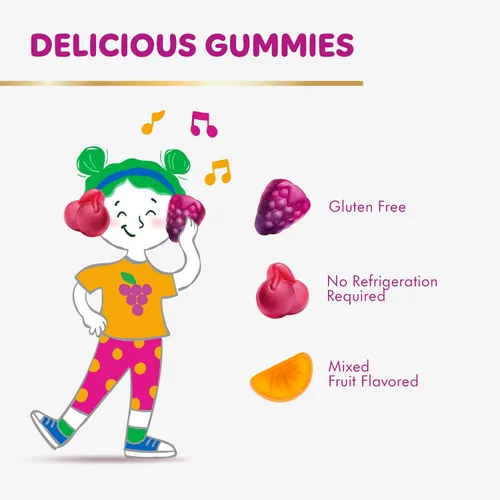 Miniatura 3 de Align Probióticos, gomitas para niños, prebióticos + probióticos que ayudan a apoyar un sistema digestivo saludable*, marca de probióticos número 1
