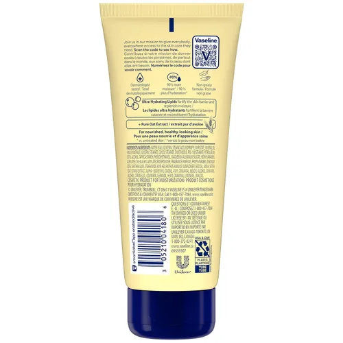 Miniatura 2 de Vaseline Loción, Cuidado Intensivo Humectación Nutritiva Paquete de 2 – Humectante con Extracto de Avena + Lípidos Ultra-Hidratantes para Sanar
