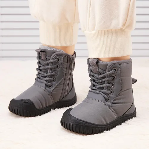 Miniatura 130 de BMCiTYBM Botas de nieve de invierno para bebés y niños pequeños, de piel sintética, cálidas, antideslizantes, zapatos para primeros pasos